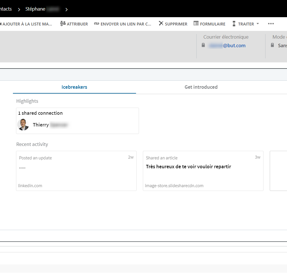 sales navigator crm microsoft icebreaker, get introduced related leads